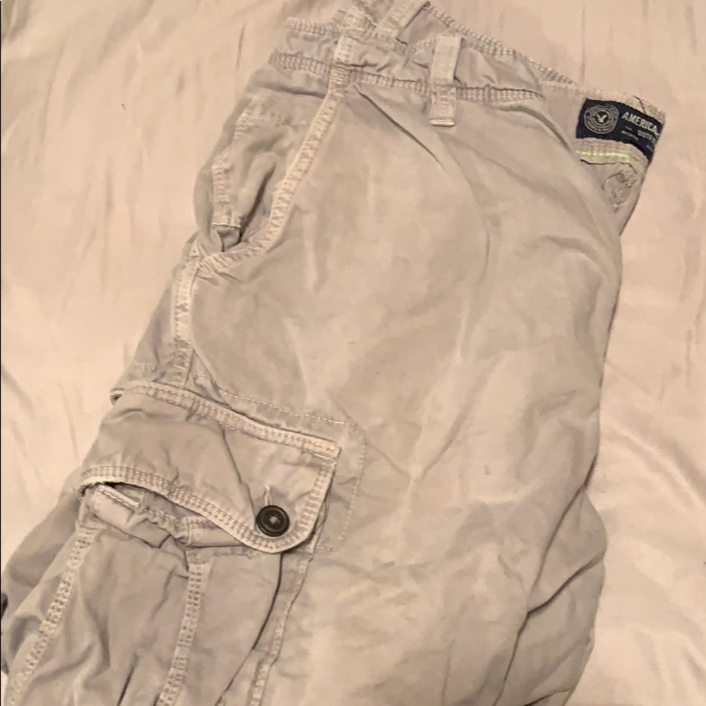 American eagle cargo shorts